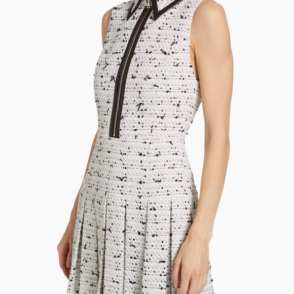 Ellis Tweed Pleated Minidress. NWOT - Picture 3 of 6